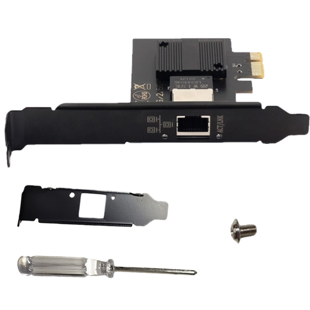 2500Mbps PCIe to RJ45 Intel I226 Ethernet Network Adapter – NIC LAN Desktop Card