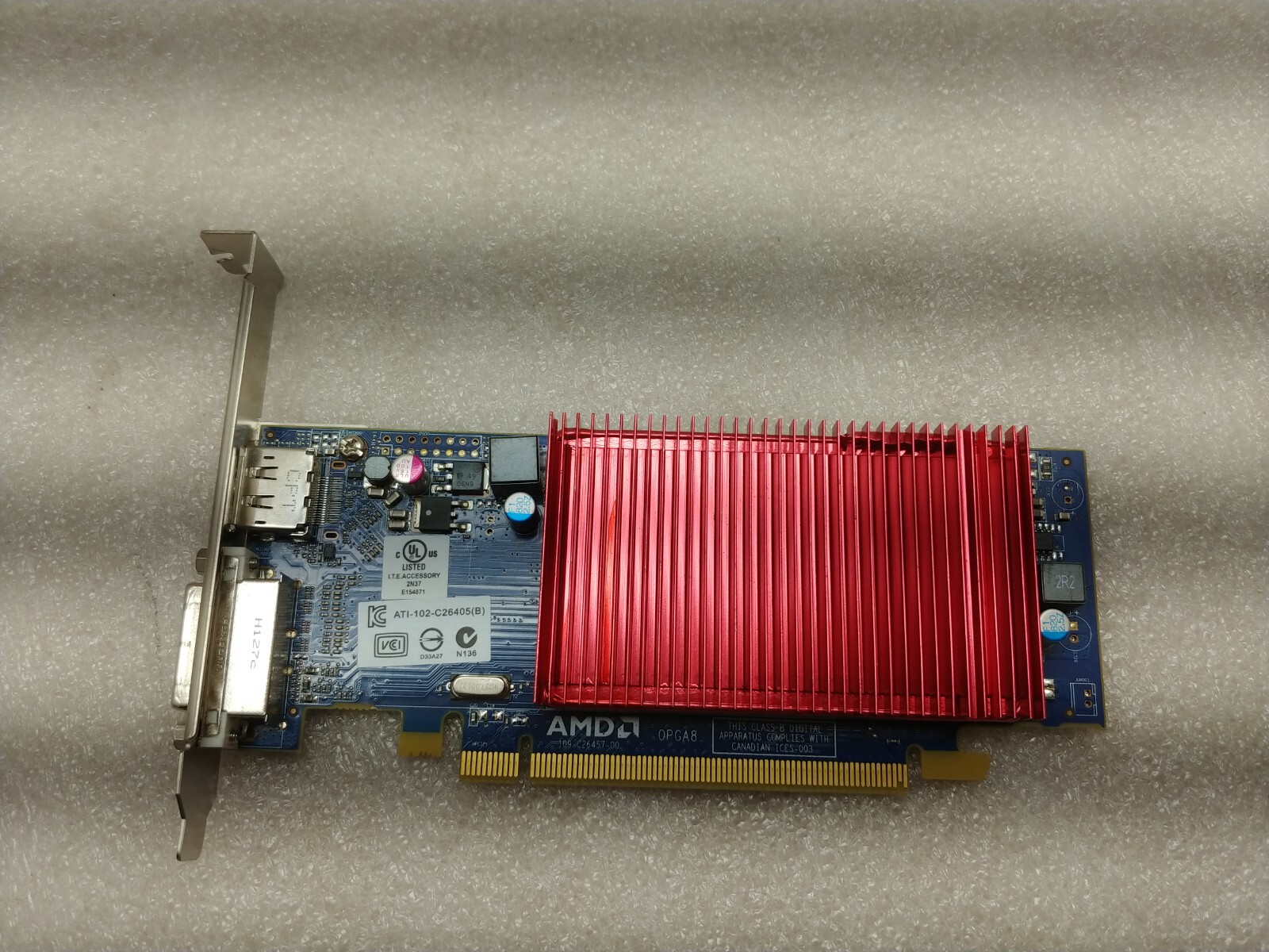 Genuine AMD ATI Video Card 109-C26457-00 ATI-102-C26405 (B) 0PGA8 FULL PRO F S/H