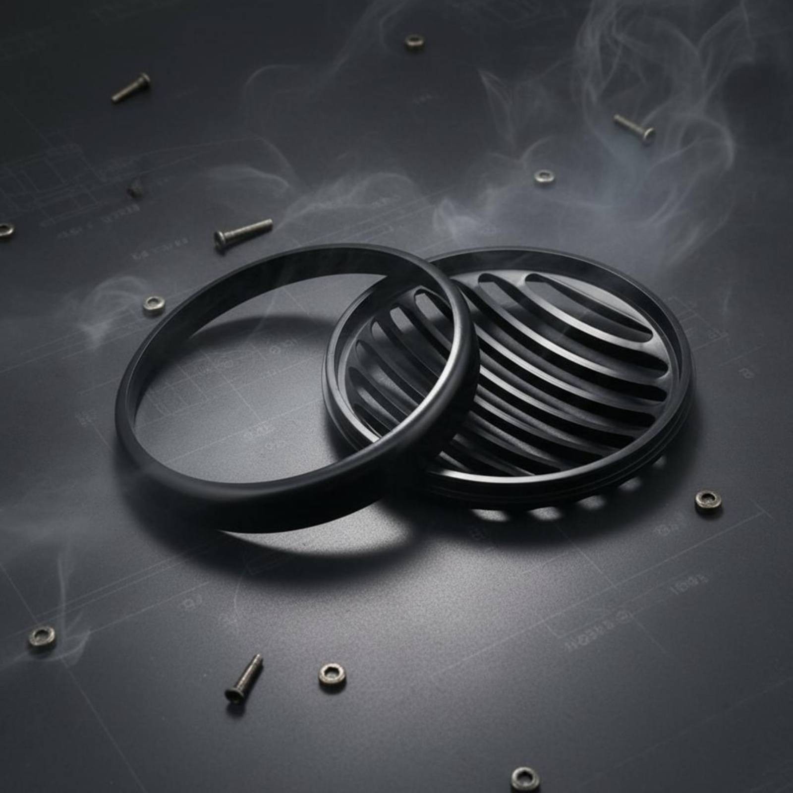 Retro Headlight Grille Cover Direct Replacement Motorbike Part Easy