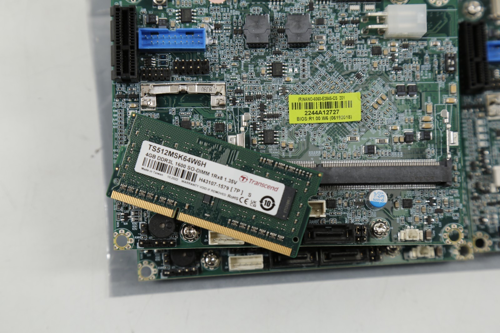 Lot of 3 Portwell NANO-6060-E3845 Mini-ITX Industrial Motherboards – BIOS LOCKED