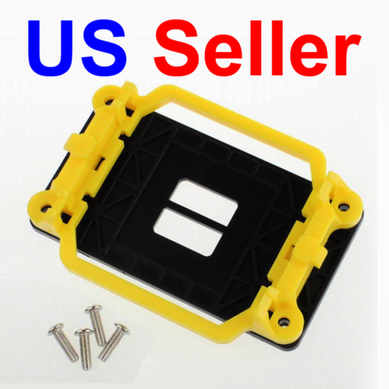 AMD Cooling Fan Mounting Bracket Holder Kit for AM2 AM2+ AM3 AM3+ 940 Yellow