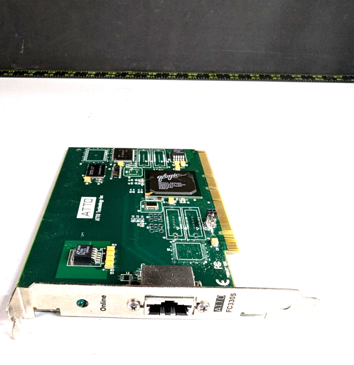 Atto fc3305ExpressPCI FC 3305 Fibre Channel HBA discontinued in 2005 VTG