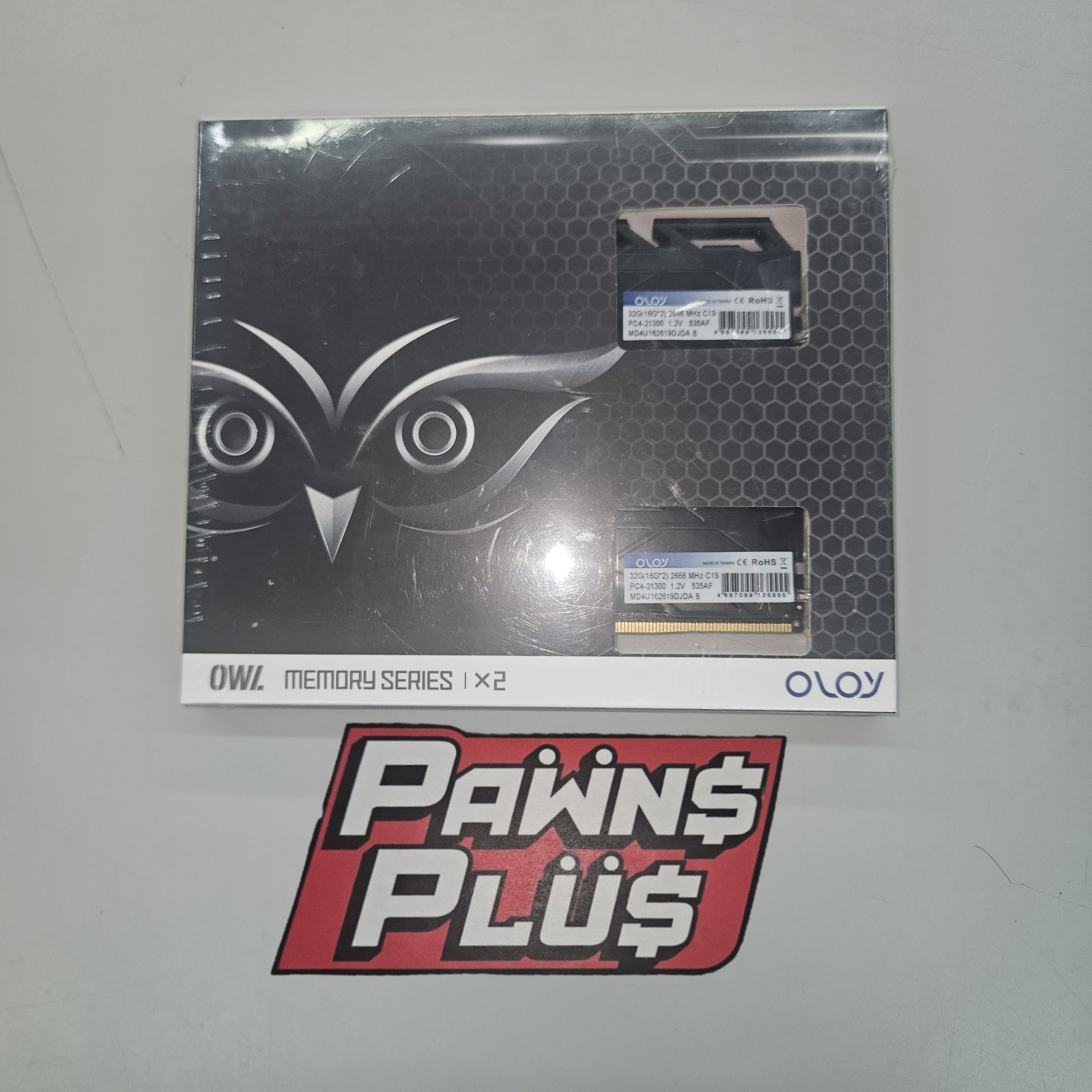OLOy OWL Memory Series DDR4 32GB (2x16GB) 2666MHz PC4-21300 CL19 SEALED