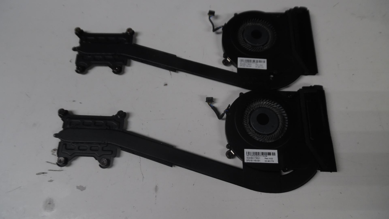 2 X 821163-001 6043B0178501 HP FAN AND HEATSINK ELITEBOOK 840 G3 **