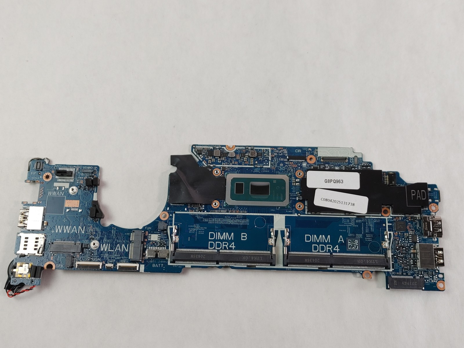 Lot of 2 Dell Latitude 5310 2-in-1 Core i5-10310U 1.70 GHz DDR4 Motherboard