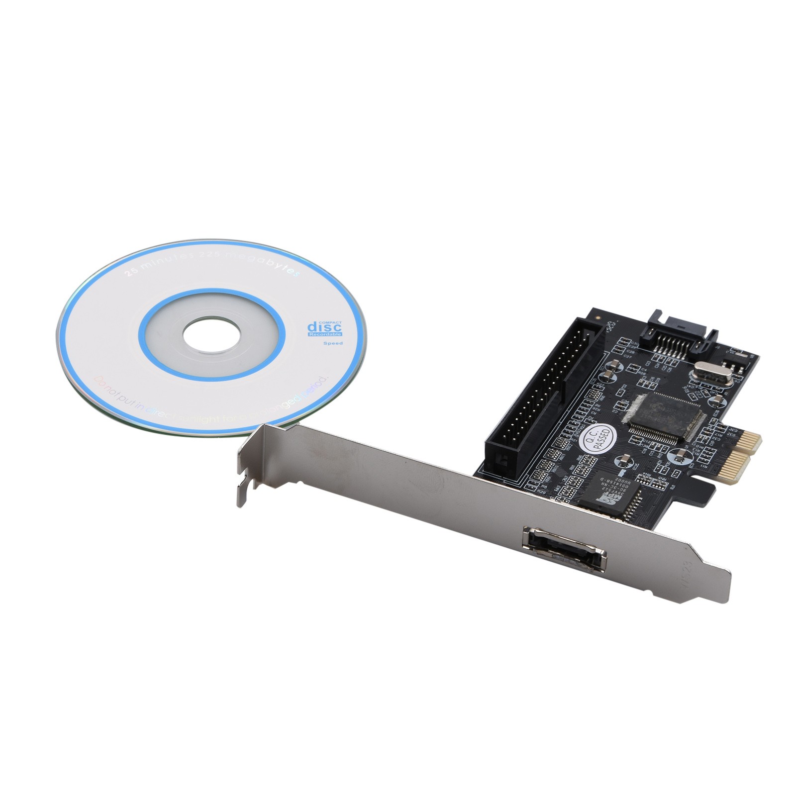 PCI-E to 3 port eSATA SATA IDE Expansion Card Raid Controller Adapter Card