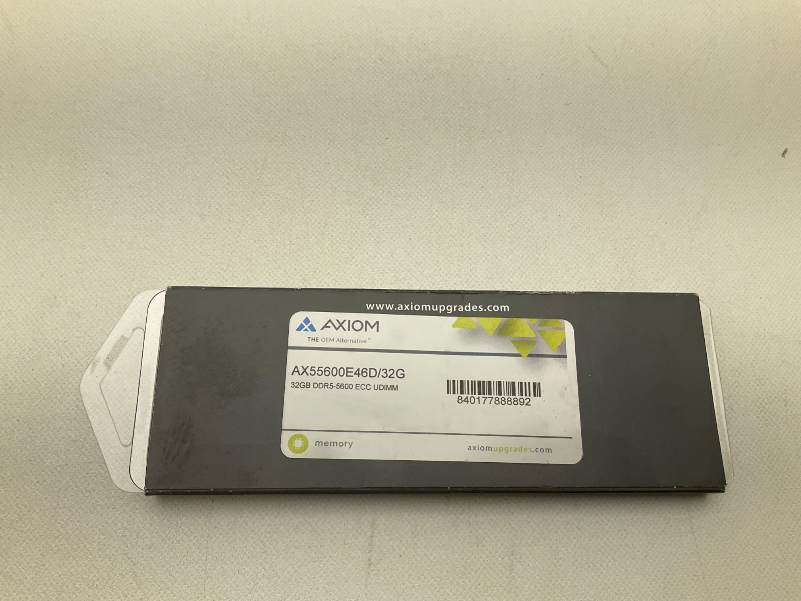 Axiom Memory – AX55600E46D/32G – Axiom 32GB DDR5 SDRAM Memory Module – 32 GB –