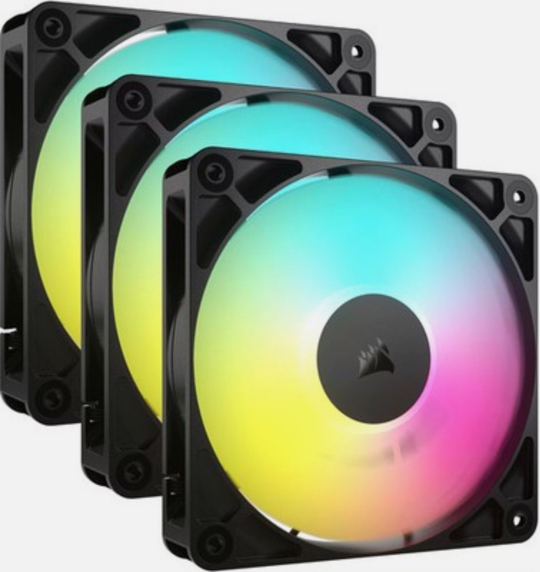 corsair RS120 ARGB 120mm PWM Fans – Triple Pack (Revival Series)