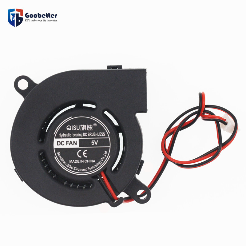 300-8000RPM 6025 DC Radial Turbo Blower Fan Mini Brushless Cooling Fan 5/12/24V
