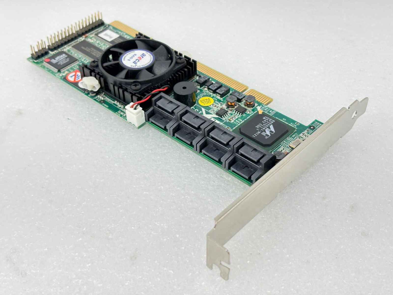 MINIMAL USE | ARECA ARC-1120 Ver. 1.2 8-Port RAID 6 SATA PCI-X Controller Card