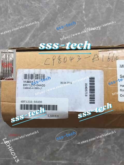 1PCS NEW 6RY1233-0AA00 C98043-A1660-L1-13 DC Governor Main Board via DHLor FedEx