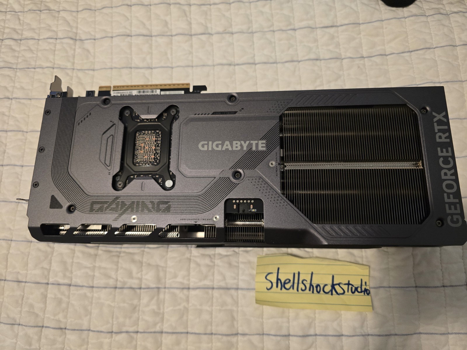 Gigabyte GeForce RTX 5080 Gaming OC 16G Graphics Card (Serial Number Recorded)