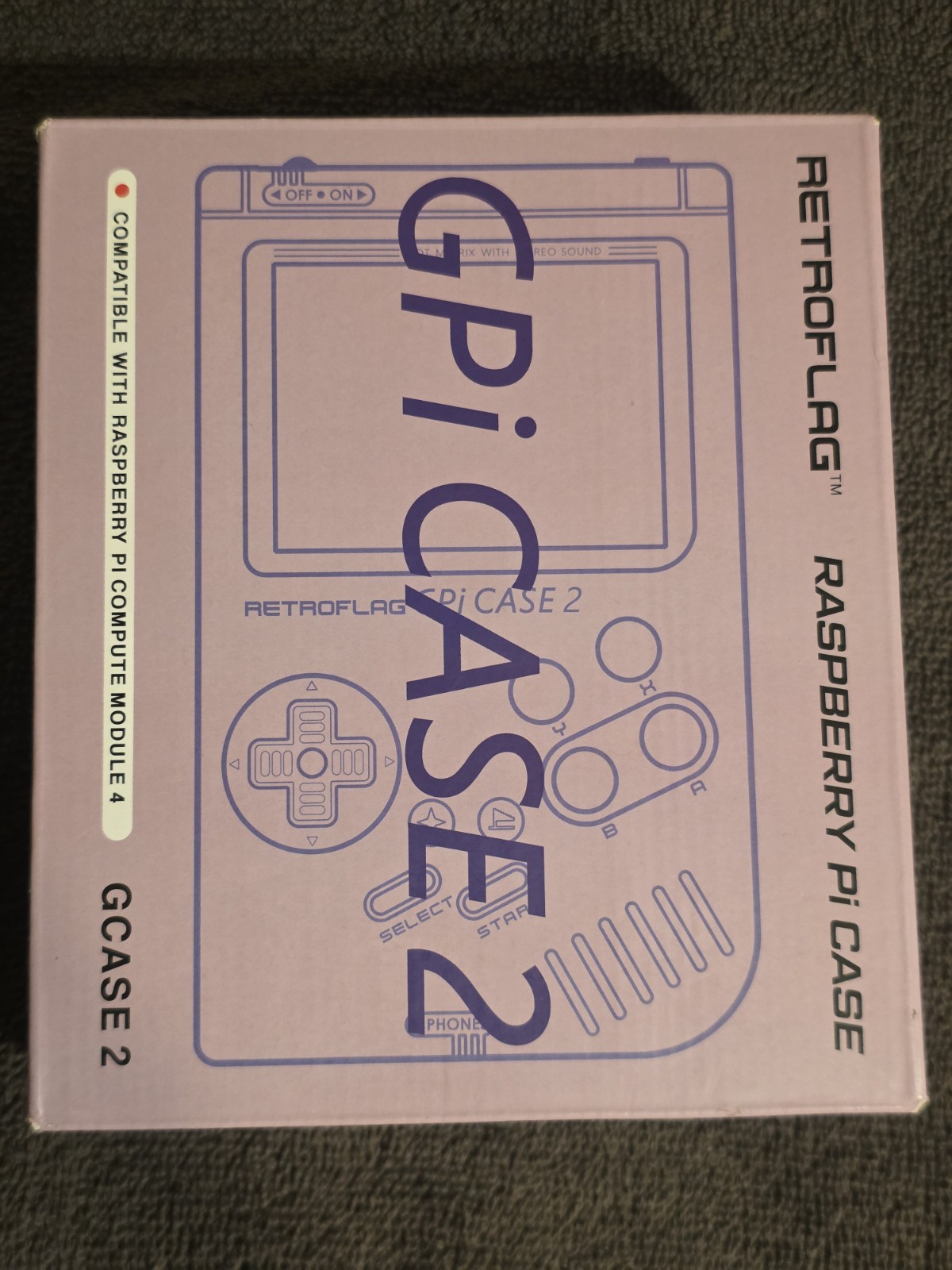 Retroflag GPI Case 2 Raspberry Pi CM4 Compatible, 3.0″ LCD