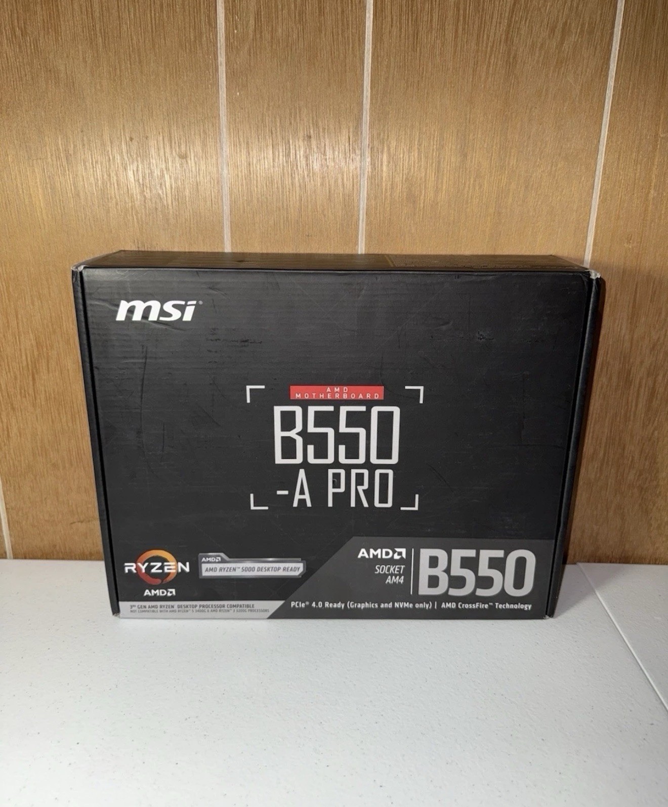 MSI B550-A PRO AM4 ATX DDR4 Motherboard Untested