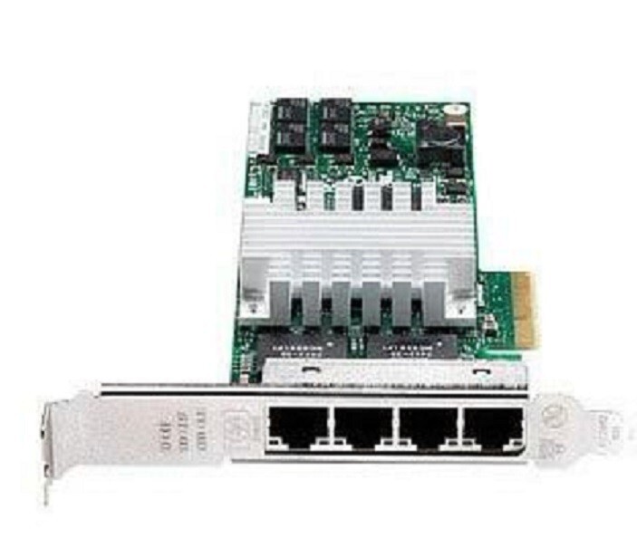 HPE NC365T Gigabit Network 4-port Ethernet Server adapter 593720-001. LOT OF 3