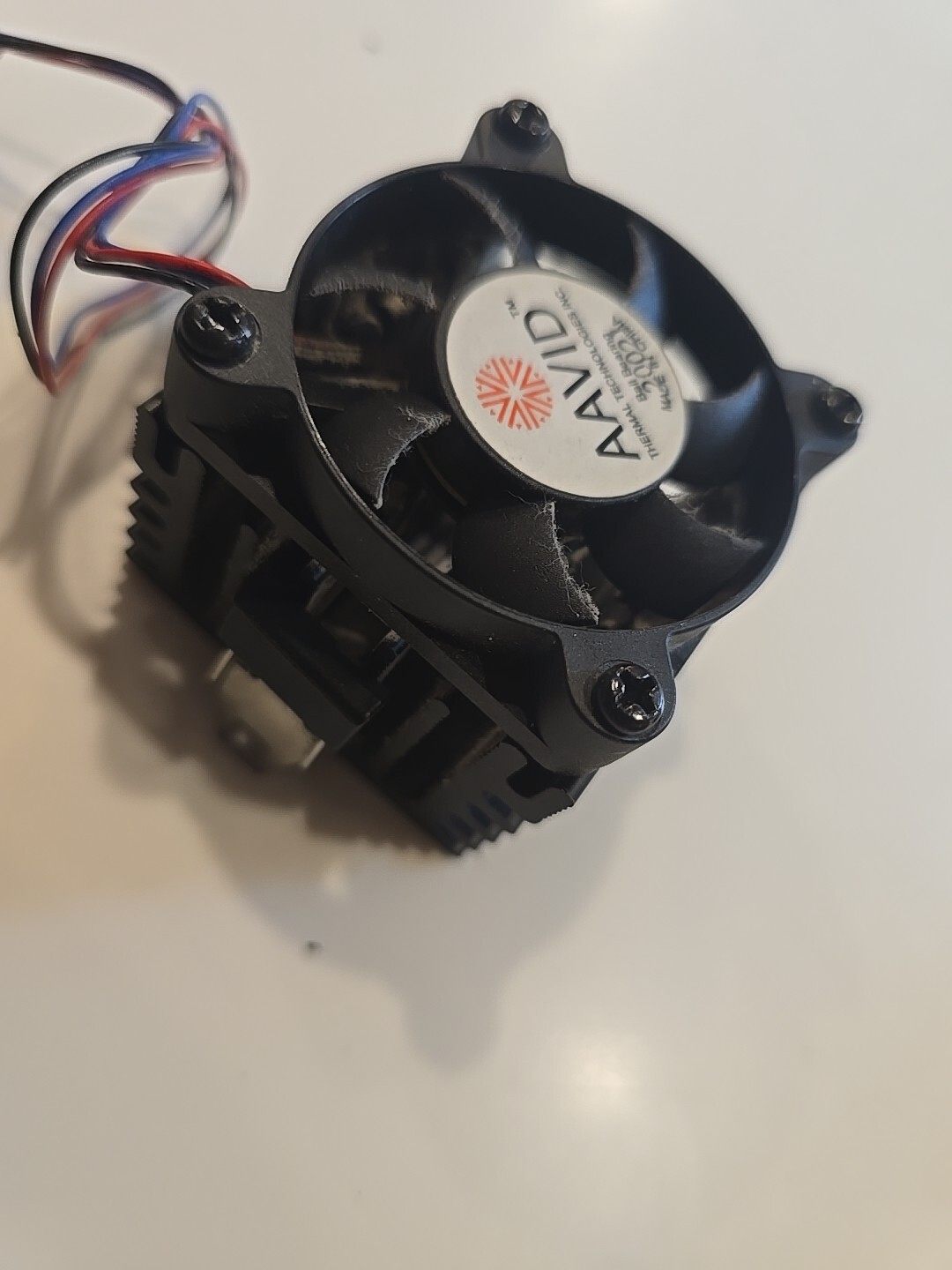 AAVID 50mm CPU Cooling Fan 3 Pin Model 1450232 0.11A 12VDC for PC – W Heatsink