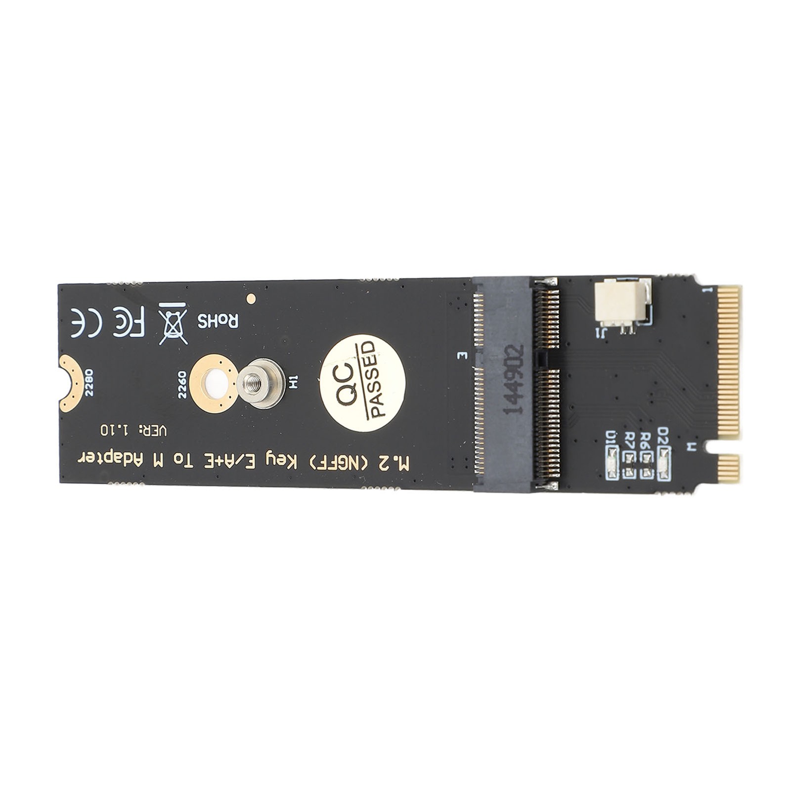 M.2 NGFF A E Key WiFi Bluetooth Card To M.2 Key M SSD Adapter For AX2 IKLR