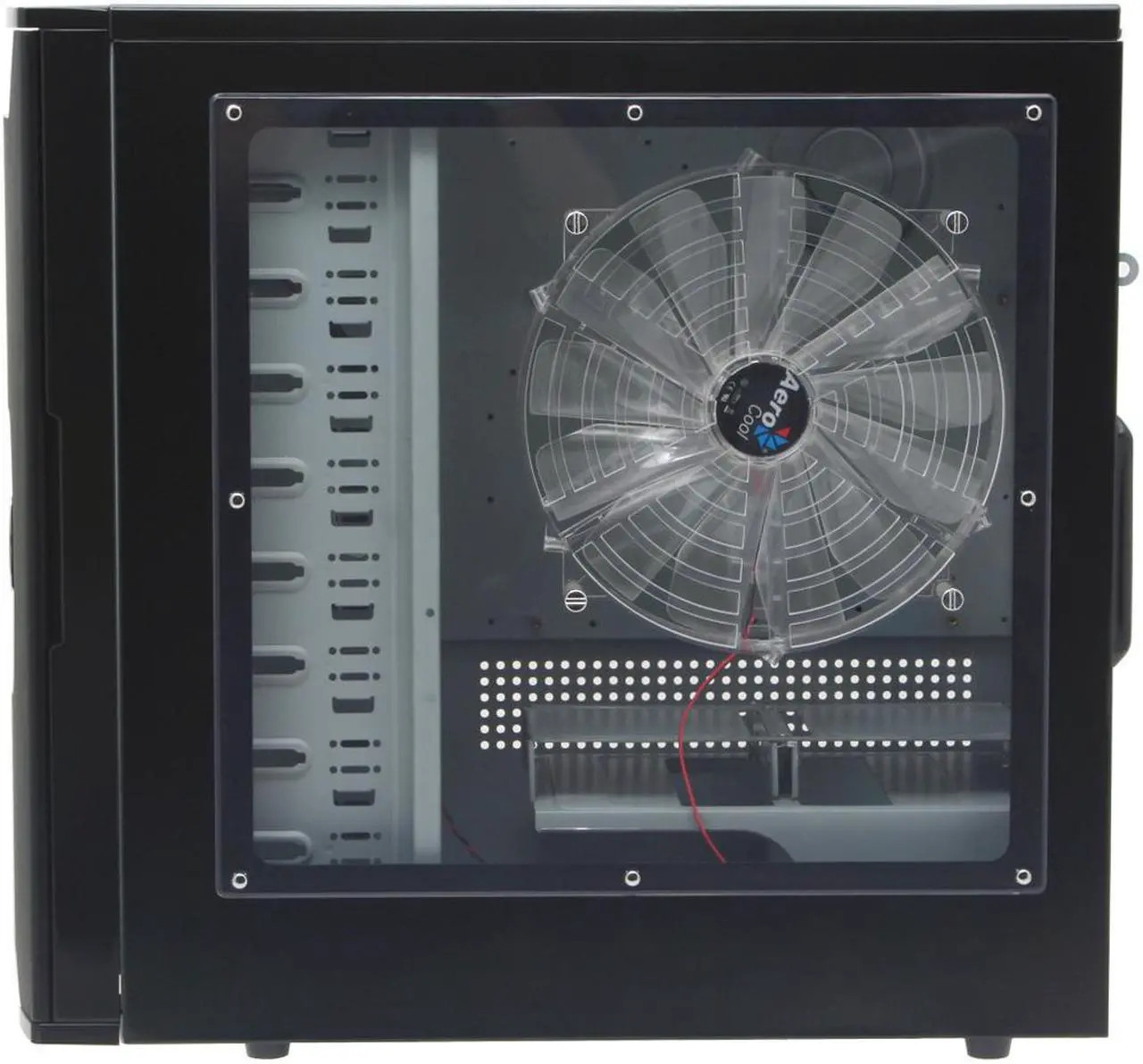 AeroCool ZeroDegree-BK Black 0.8mm SECC ATX Mid Tower Computer Case