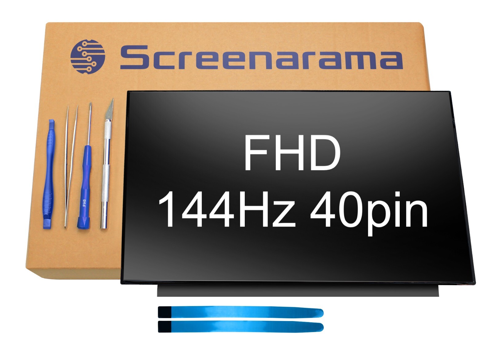 MSI GF65 Thin 144Hz 40pin FHD 1080p LCD Screen + Tools SCREENARAMA * FAST