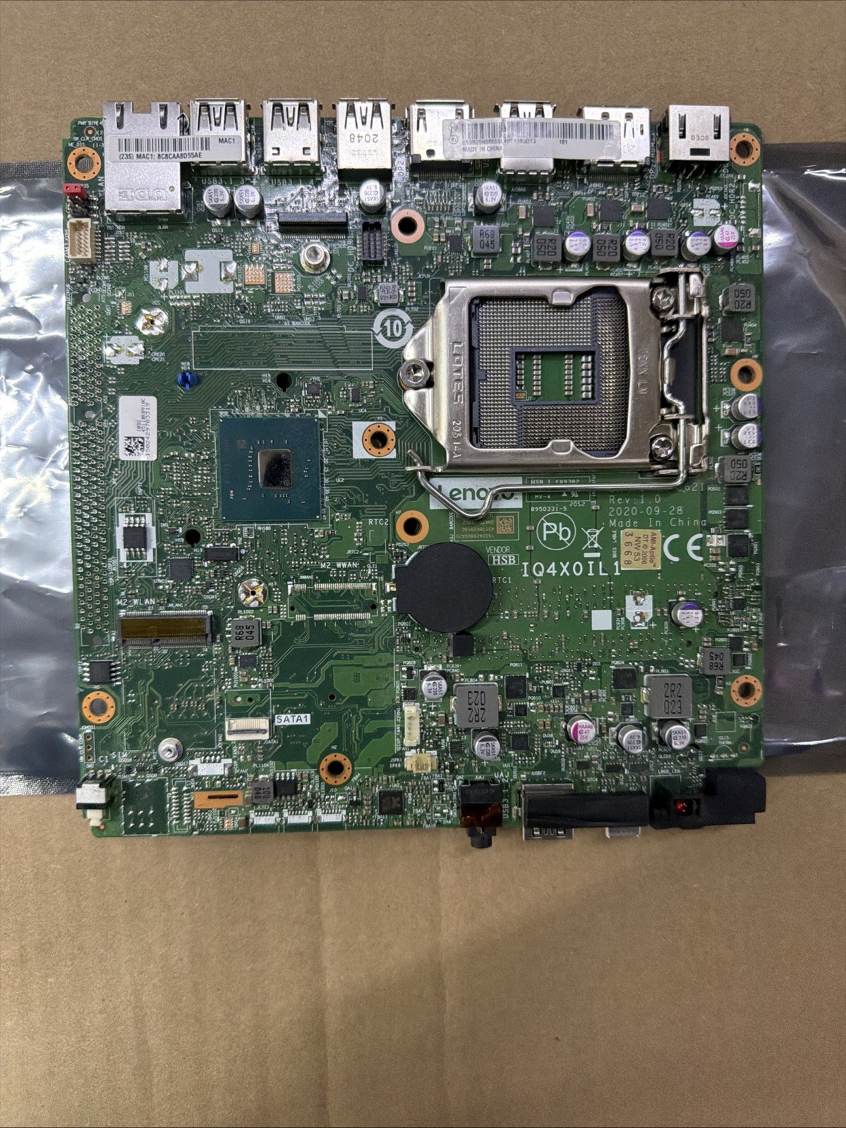 Lenovo ThinkCentre M70q Gen 2 Motherboard IQ4X0IL1 Tested Working(5B20U54379a)