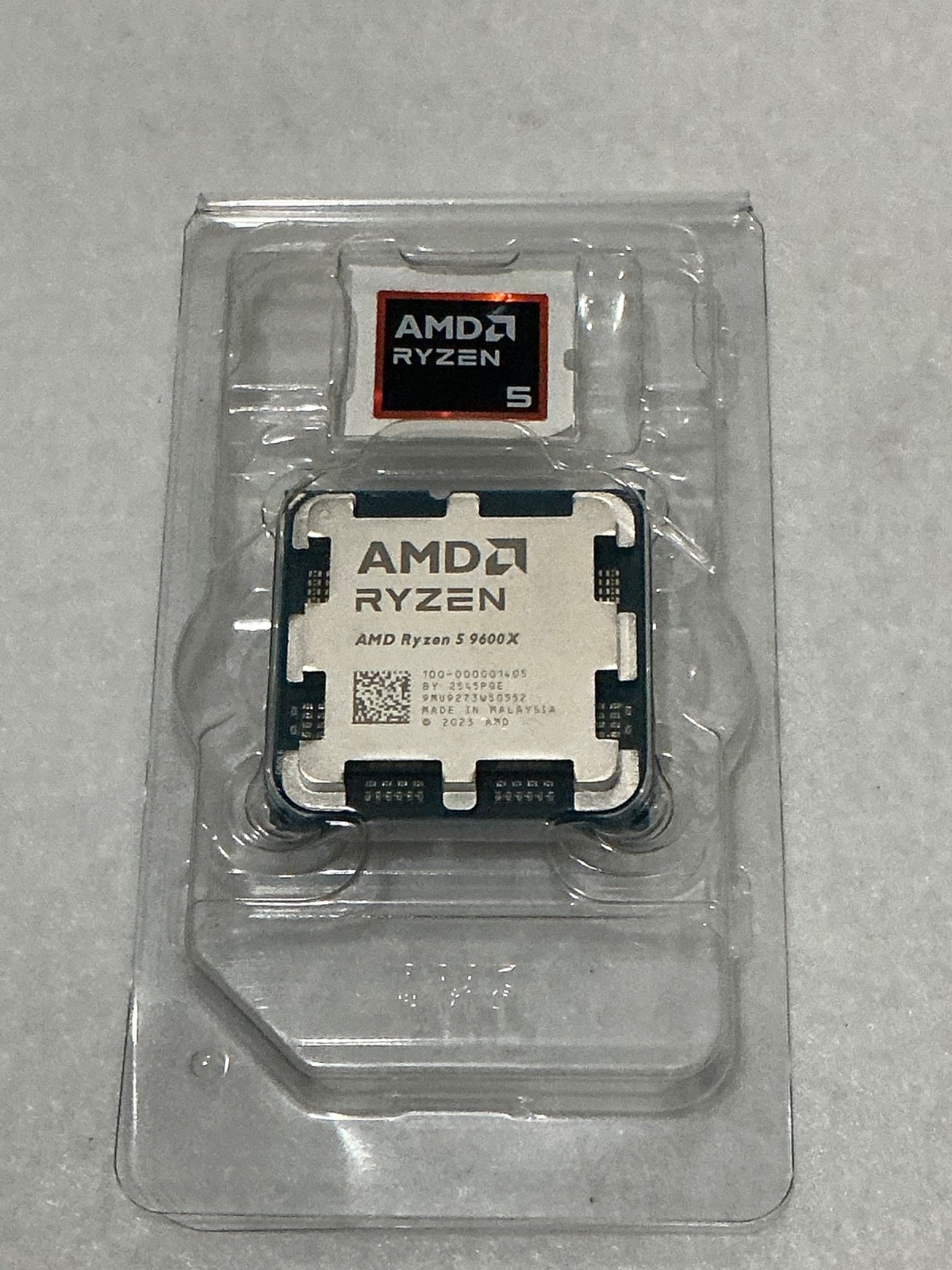 AMD Ryzen 5 9600X CPU 6-Core 5.4GHz AM5 100-000001405 Zen 5 New No Box