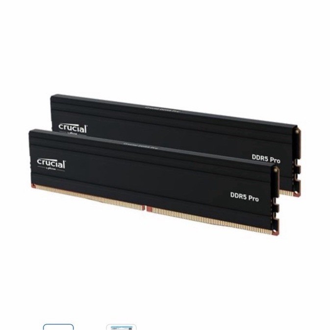 Crucial Pro 160GB (2x64GB + 2x16GB) DDR5-5600 PC5-44800 CL46 UDIMM
