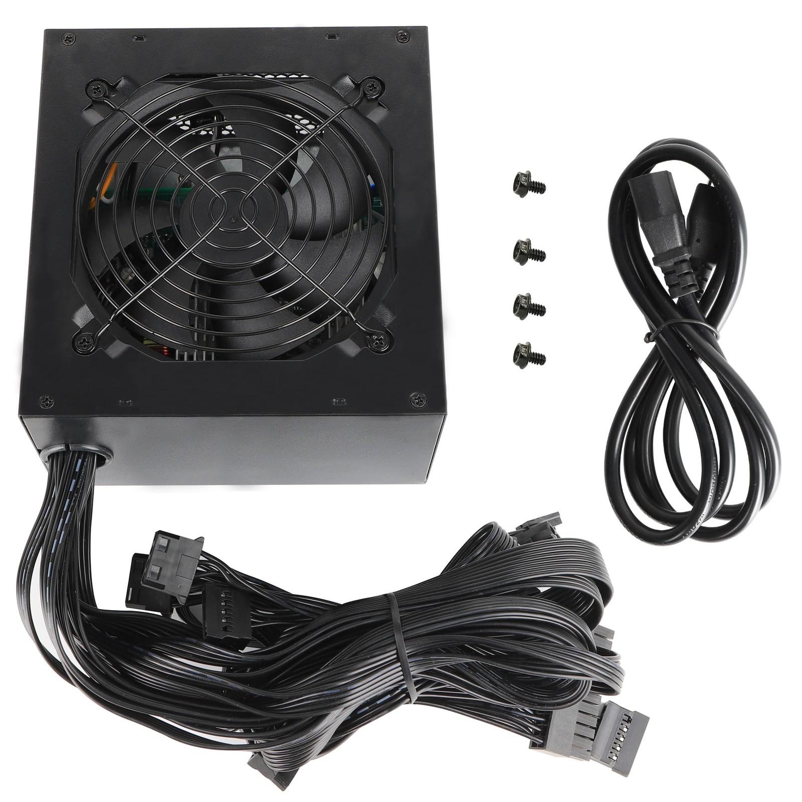 700W Power Supply Non Modular ATX PSU with 120mm Ultra Quiet Cooling Fan, Sup…