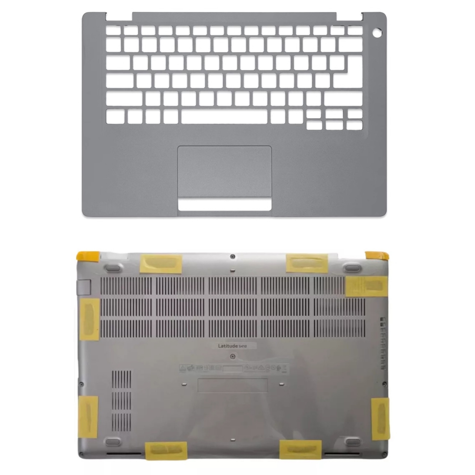 New For Dell Latitude 5410 E5410 LCD Back Cover + Palmrest + Bottom case Silver
