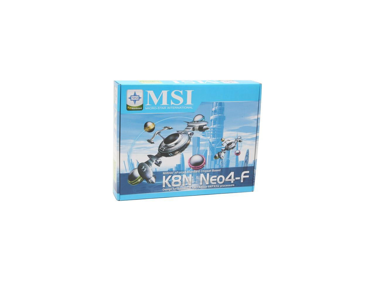 MSI K8N Neo4-F MS-7125 v 1 Socket 939 NVIDIA nForce4 DDR 400 ATX Motherboard