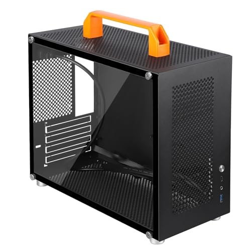 Micro ATX/Mini ITX PC Case SFF Mini-Tower Computer Chassis with Handle | 1.2mm