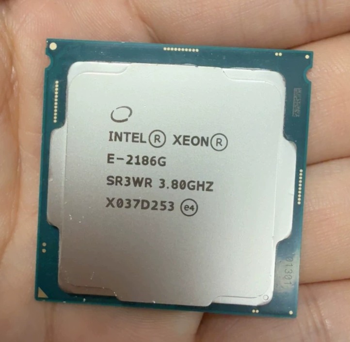 Intel Xeon E-2186G LGA-1151 3.80-4.70GHz 6-core 12MB 95W server CPU processor