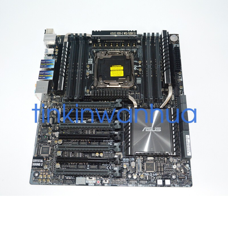 For ASUS X99-E WS/USB 3.1 LGA 2011-V3 DDR4 1×M.2 8×SATA3 E-ATX Motherboard