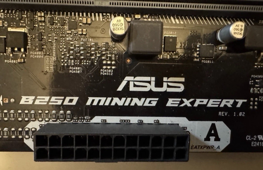 JULONGFENGBAO LX1800W 1800W Mining Power Supply 80 & Motherboard Asus 250 WCable