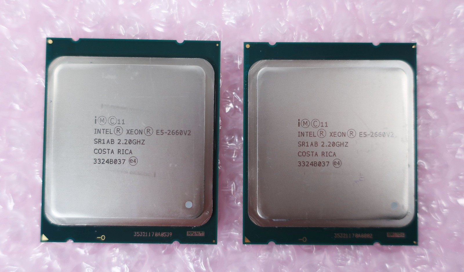 2 X Intel Xeon E5-2660 v2 10C 2.2GHz SR1AB 25MB LGA2011 CPU Processor ~FREE SHP