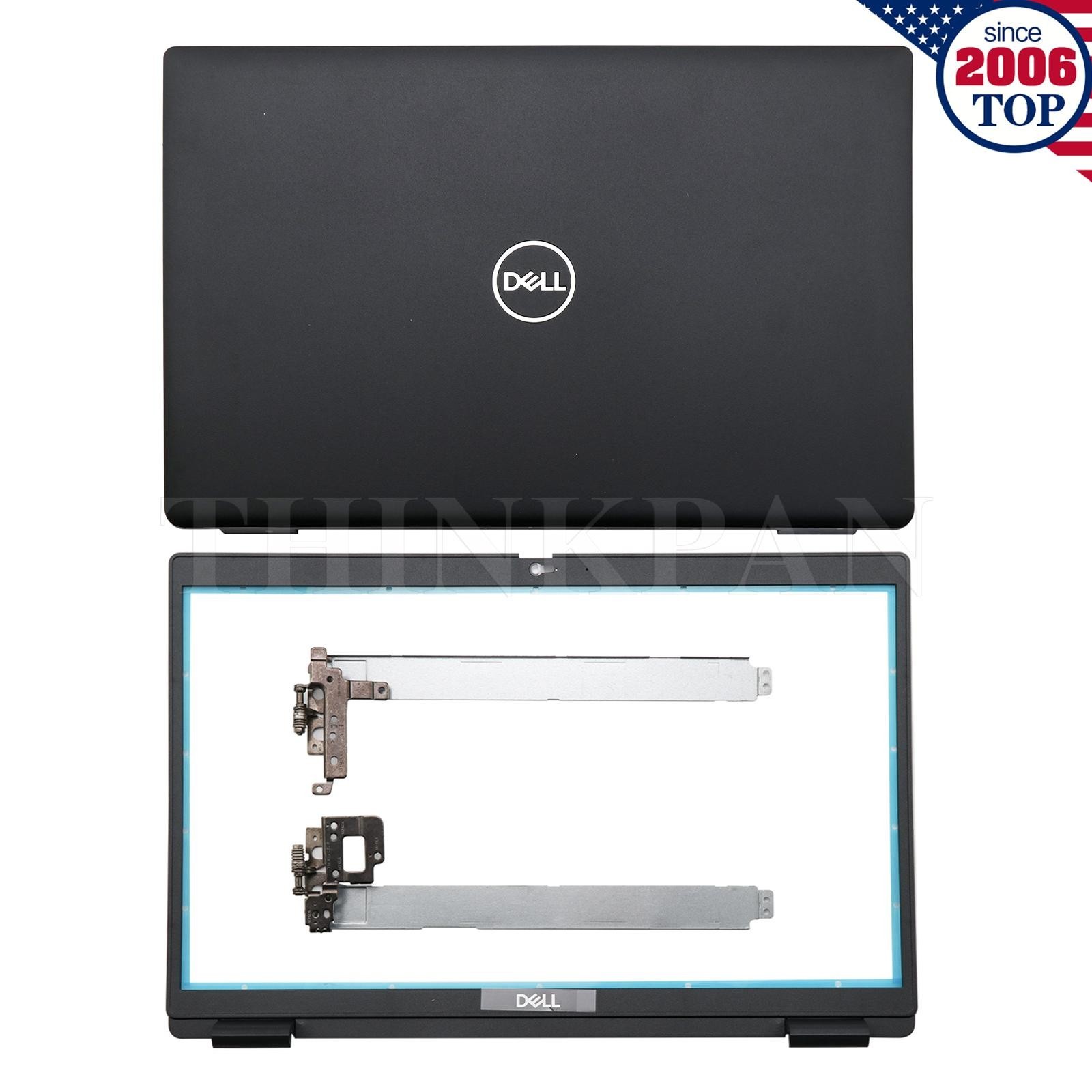 New Dell Latitude 15 3520 LCD Back Cover + Front Bezel + Hinges 017XCF 0WXN5F US