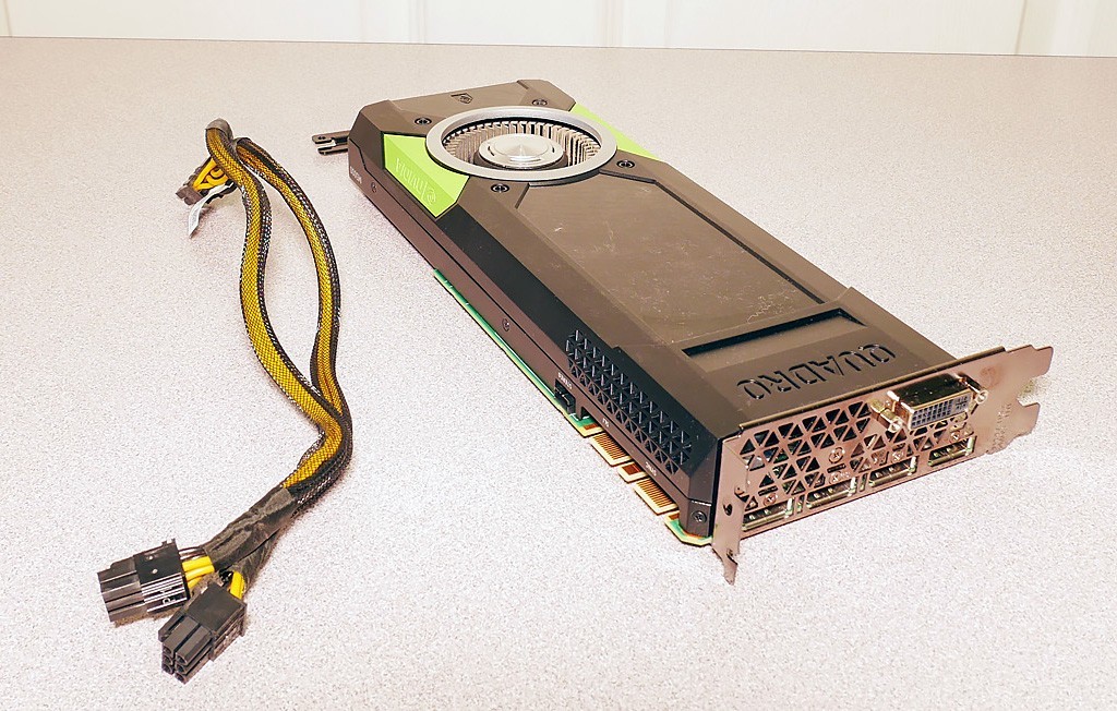 Dell NVIDIA Quadro M5000 8GB GDDR5 0Y1P3V + Power Cable & Support Bracket
