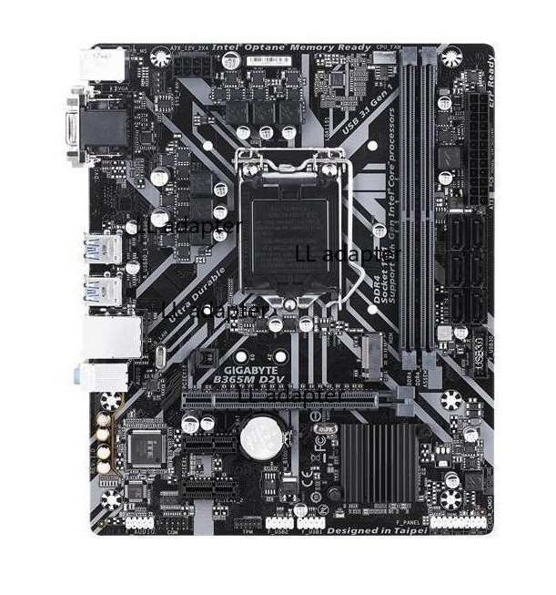 Gigabyte B365M D2V LGA 1151 (300 series) Micro ATX Motherboard With I/O Shield
