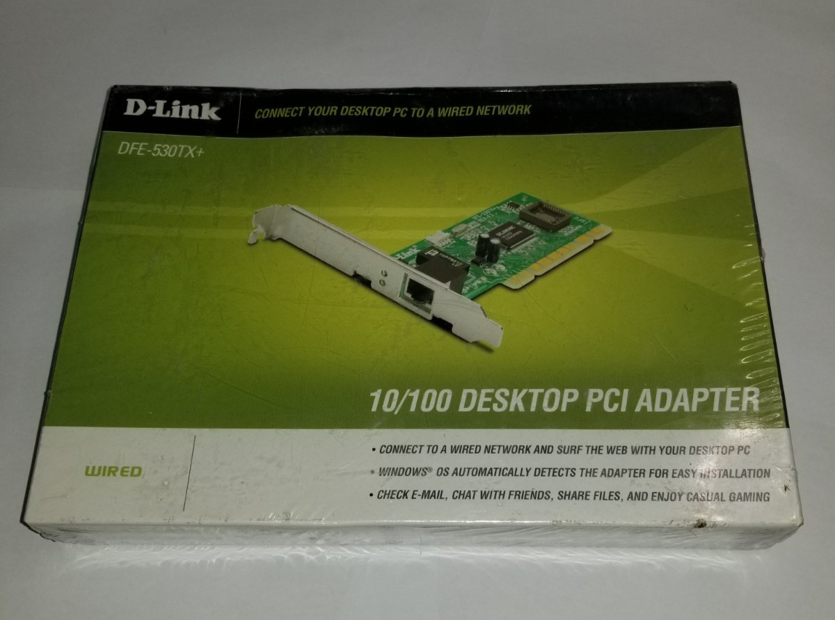 D-Link DFE-530TX+ 10/100 Desktop PCI Adapter
