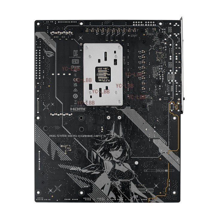 AMD Ryzen 7 9800X3D+ASUS ROG STRIX X870-H Gaming AM5 DDR5 Gaming Motherboard