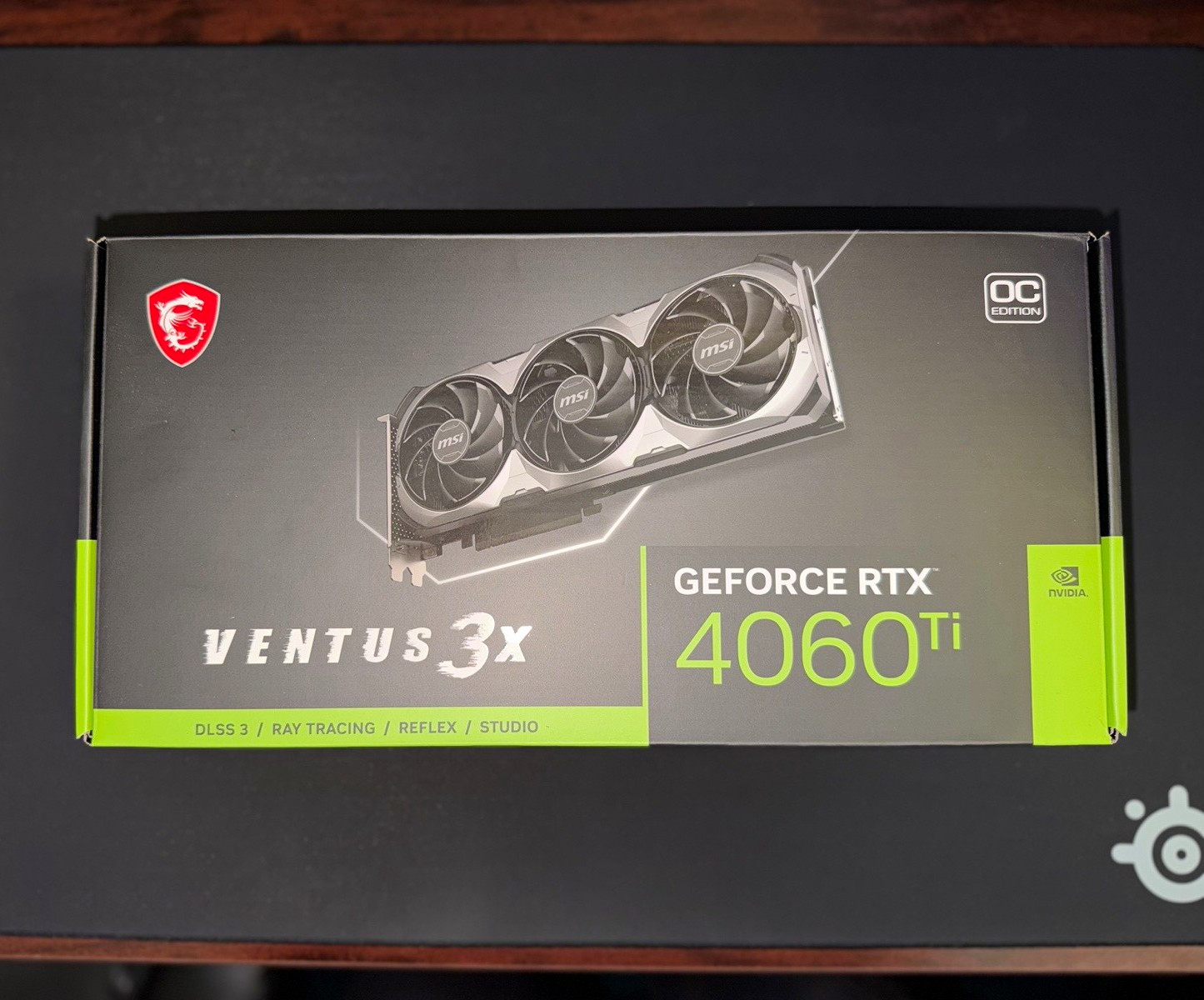 MSI Ventus 3X NVIDIA GeForce RTX 4060 Ti OC Edition Graphics Card