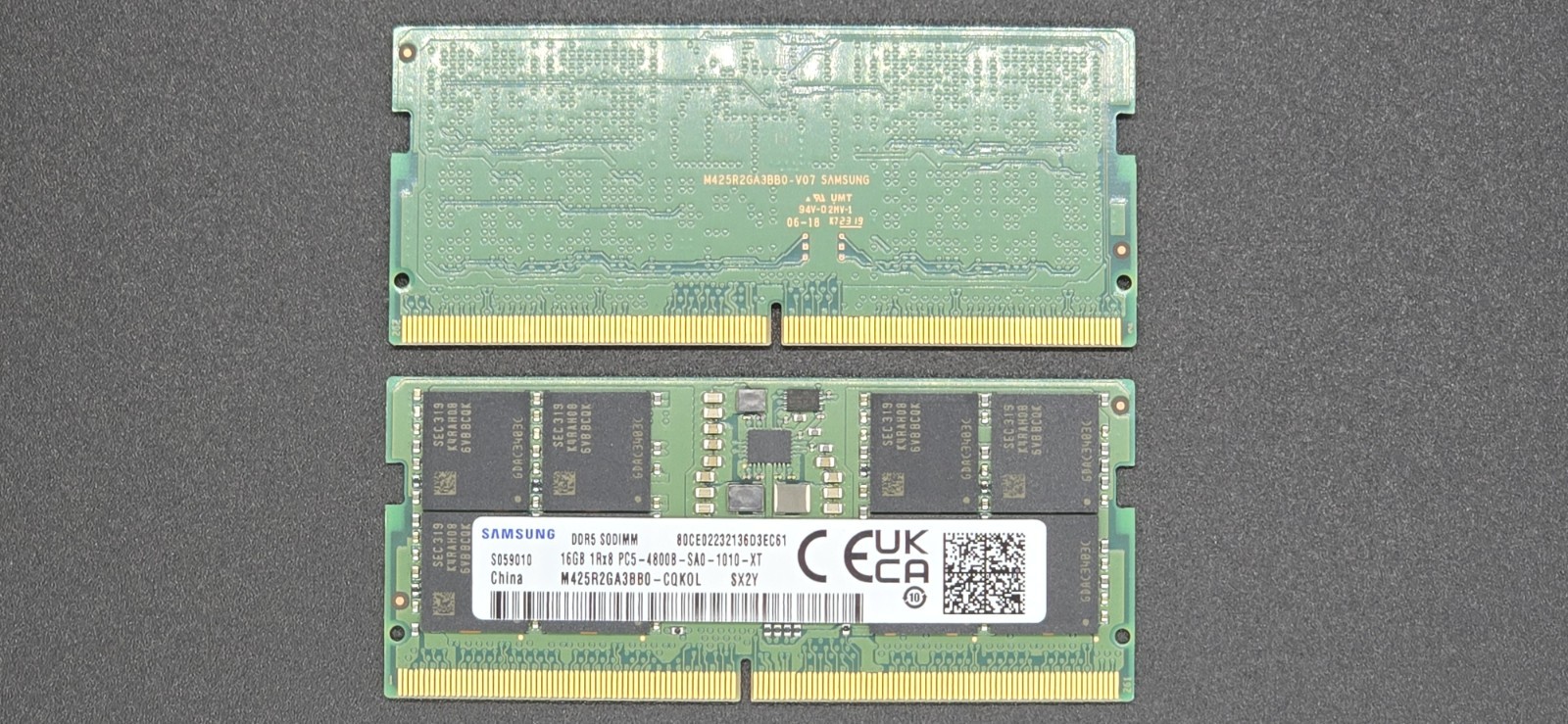 Samsung 32GB (2X16GB) DDR5 PC5-4800B SODIMM Memory Ram M425R2GA3BB0-CQKOL