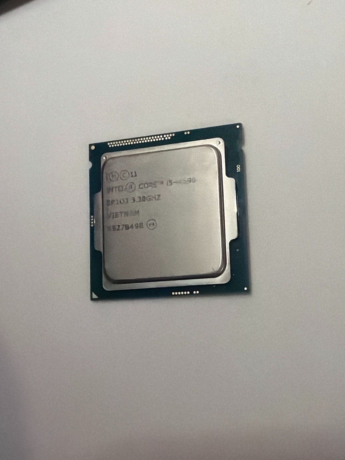 Intel Core i5-4590 SR1QJ 3.30GHz LGA1150 CPU w/ Heatsink Tested Working