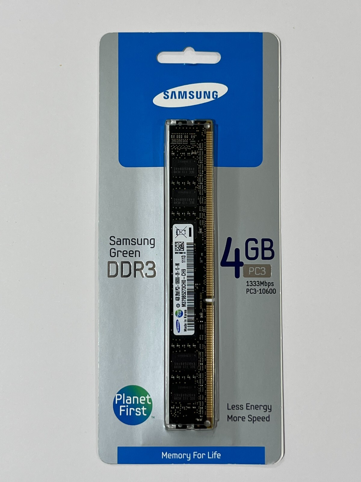 New Samsung 4GB PC3-10600 DDR3-1333MHz non-ECC Unbuffered CL9 M379B5273CH0