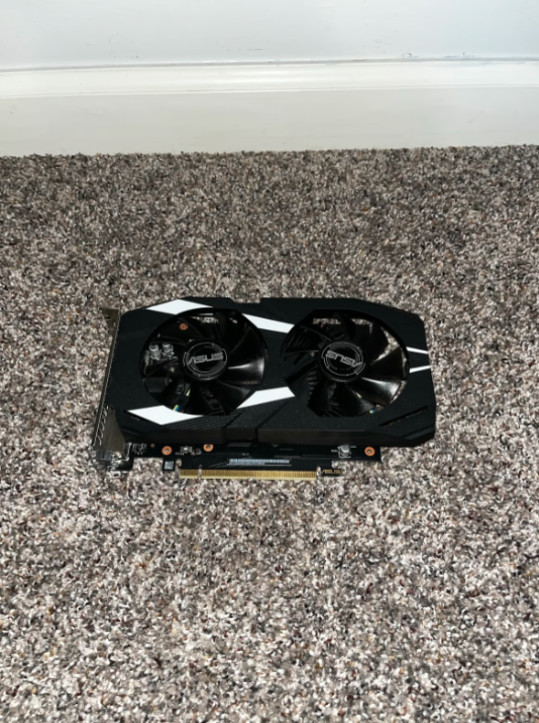 ASUS NVIDIA GeForce RTX 3050 Dual Fan GPU USED