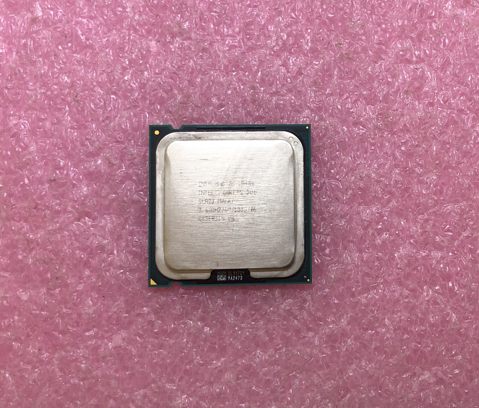 INTEL CORE 2 DUO E8400 SLB9J 3.0GHZ CPU SOCKET LGA775 – 6MB CACHE 1333MHZ BUS