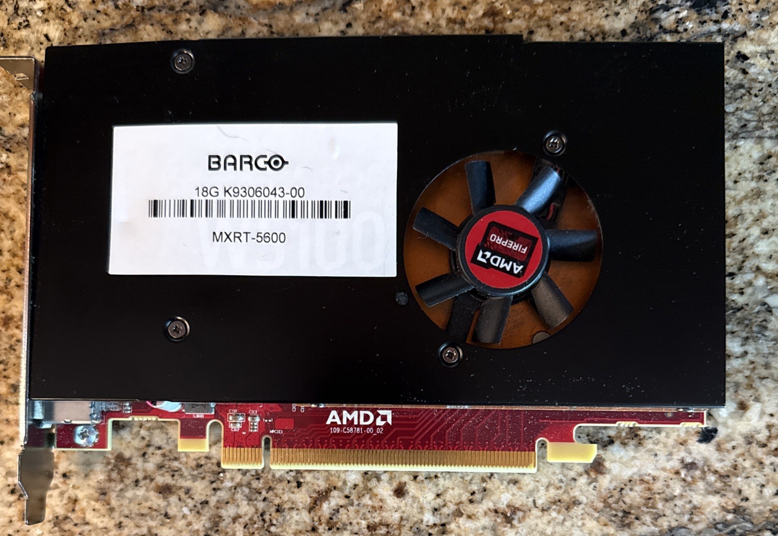 Barco AMD FirePro W5100 4GB GDDR5 Graphics Card (MXRT5600)