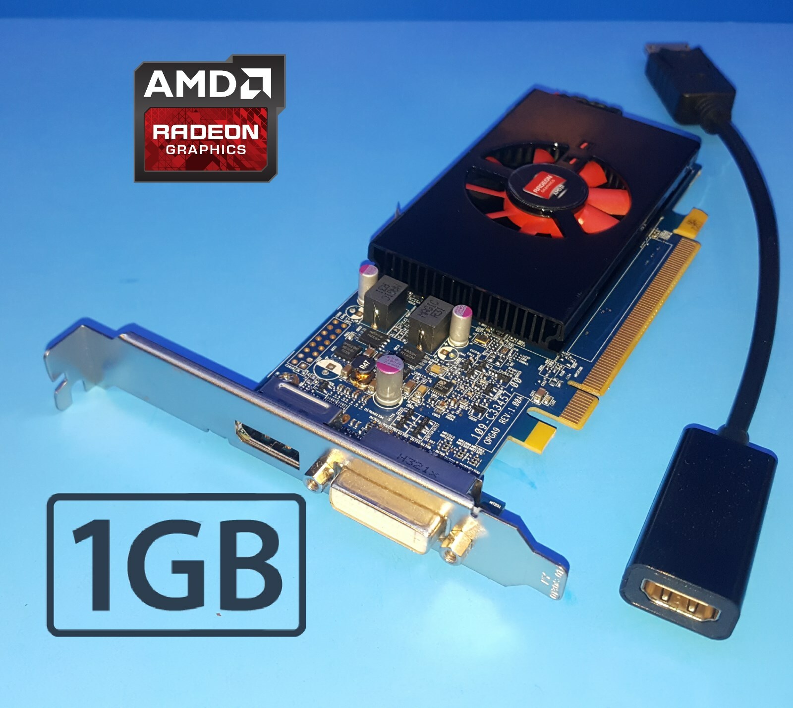 Dell Optiplex 745 755 760 780 790 960 980 1GB 128-Bit GDDR5 Video Card + HDMI