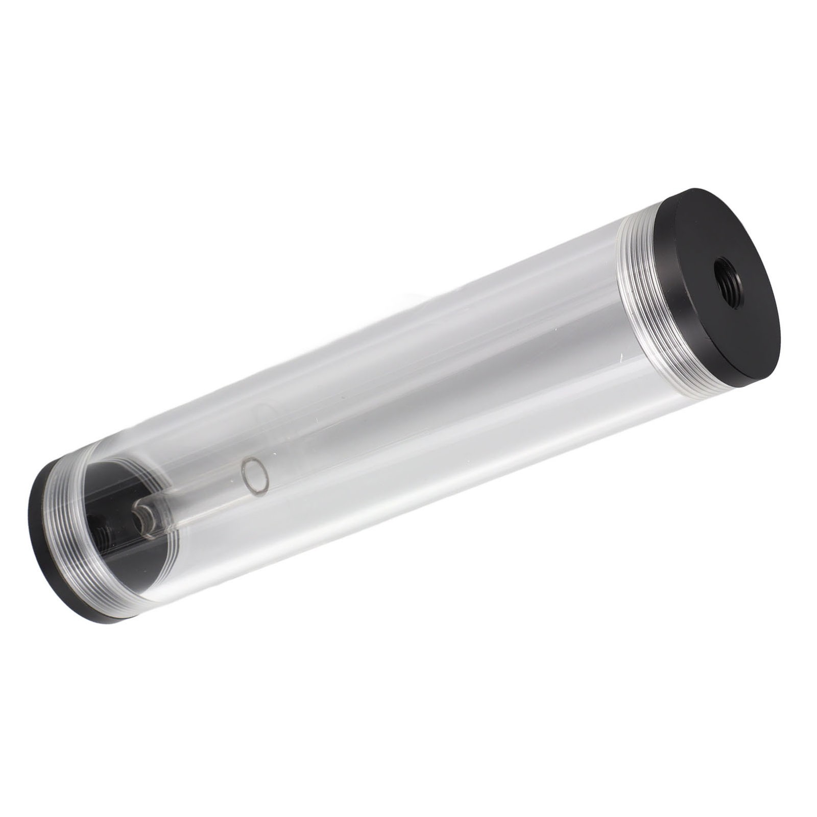 Water Cooling Reservoir 210mm/8.3in Length Acrylic Plastic Material 3 Holes DSO
