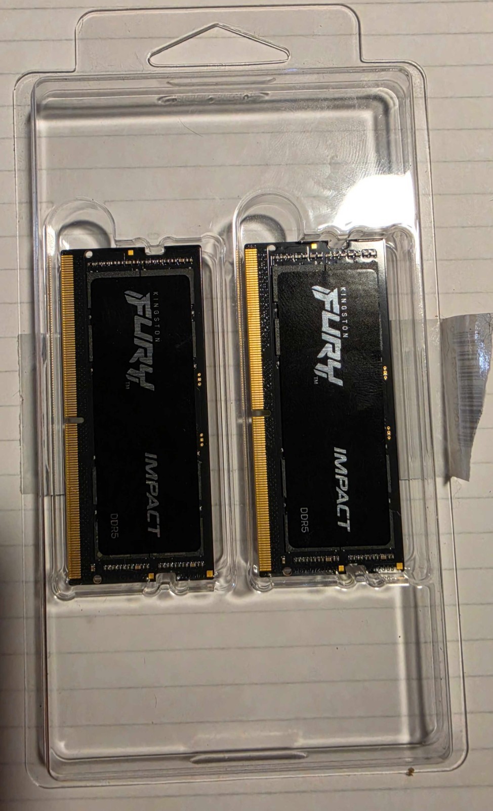Kingston FURY Impact 64GB (2 x 32GB) PC5-38400 (DDR5-4800) SO-DIMM Memory