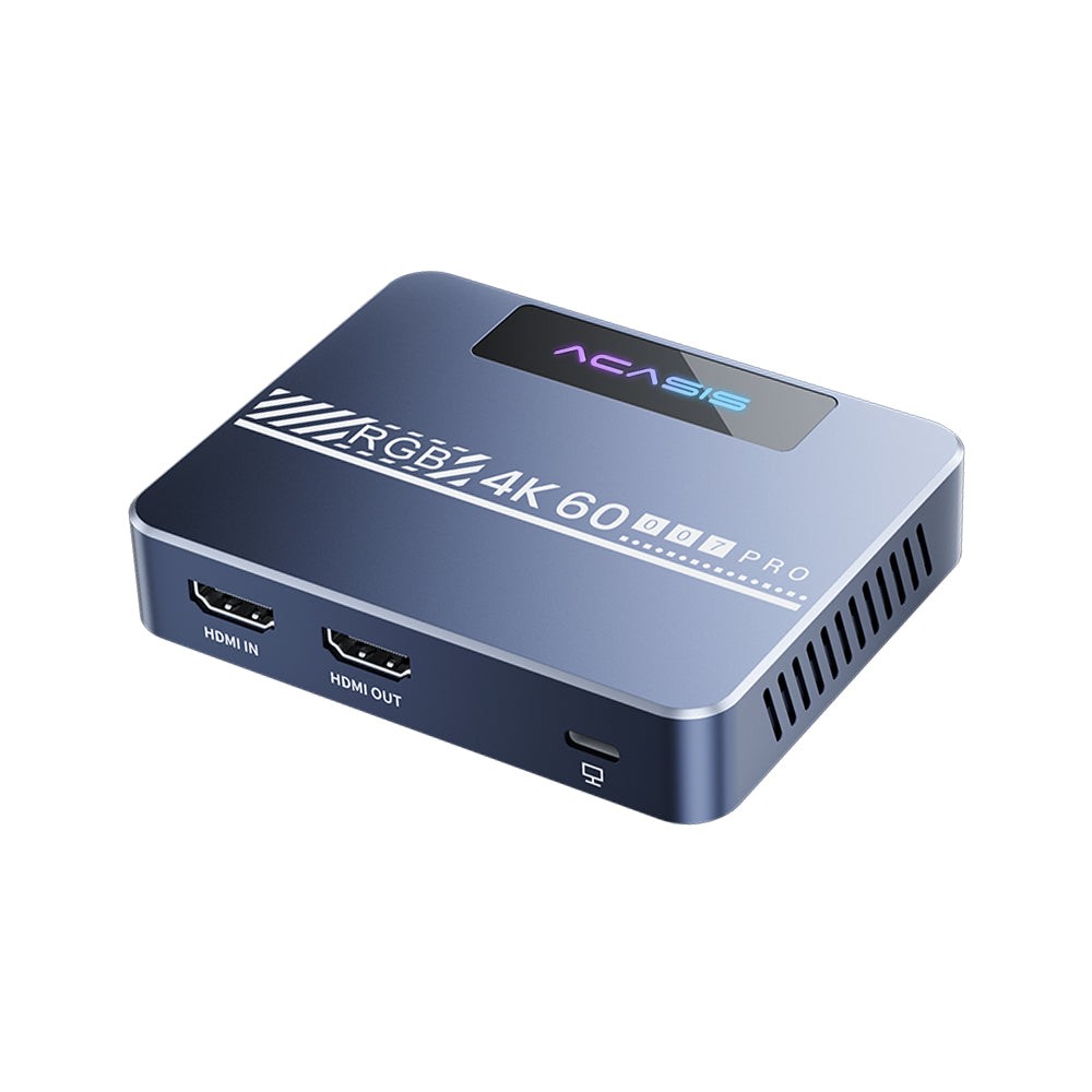 Acasis Professional 4k@60Hz HDMI Video Capture Card High Refresh Rate For Gaming